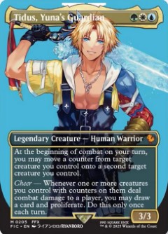 Tidus, Yuna's Guardian Final Fantasy Commander decks Character Card